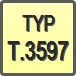 Piktogram - Typ: T.3597
